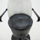 Midcentury adjustable hairdresser swivel armchair, 1970