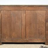Buffet, commode en loupe d’amboine et palissandre, style Louis XVI – 2ème partie du XIXème