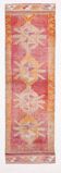 Red & Orange Turkish Runner Rug, 90x295Cm