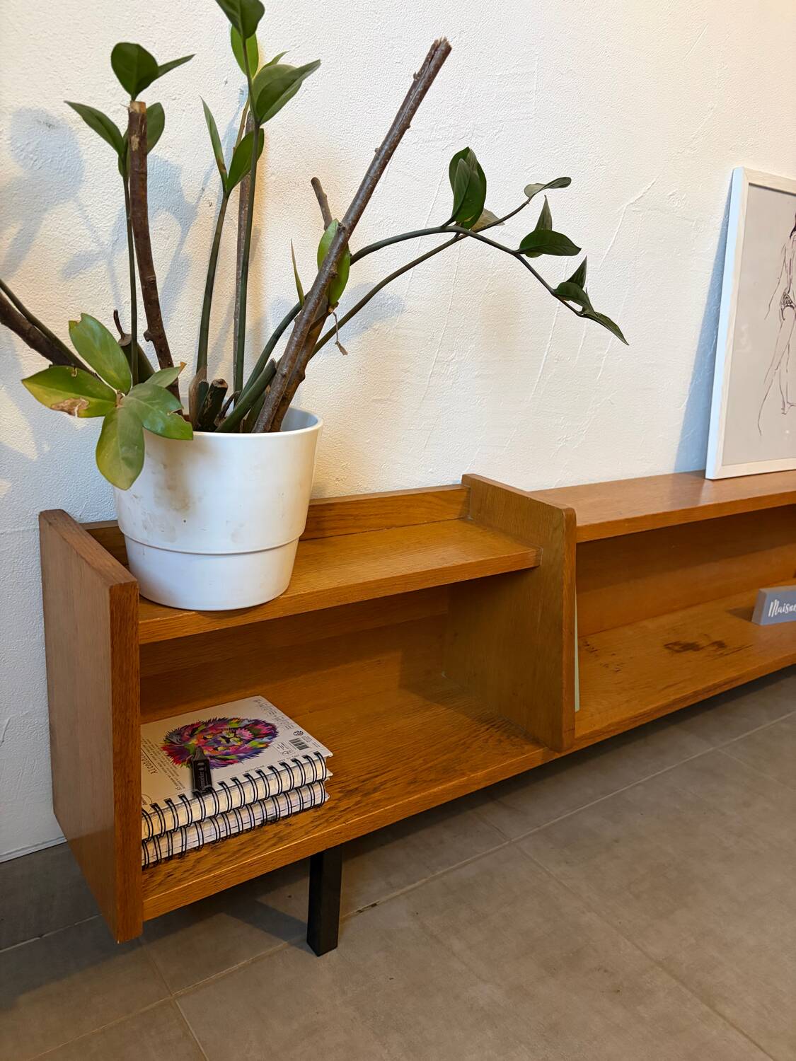 Very beautiful Scandinavian sideboard (shallow)