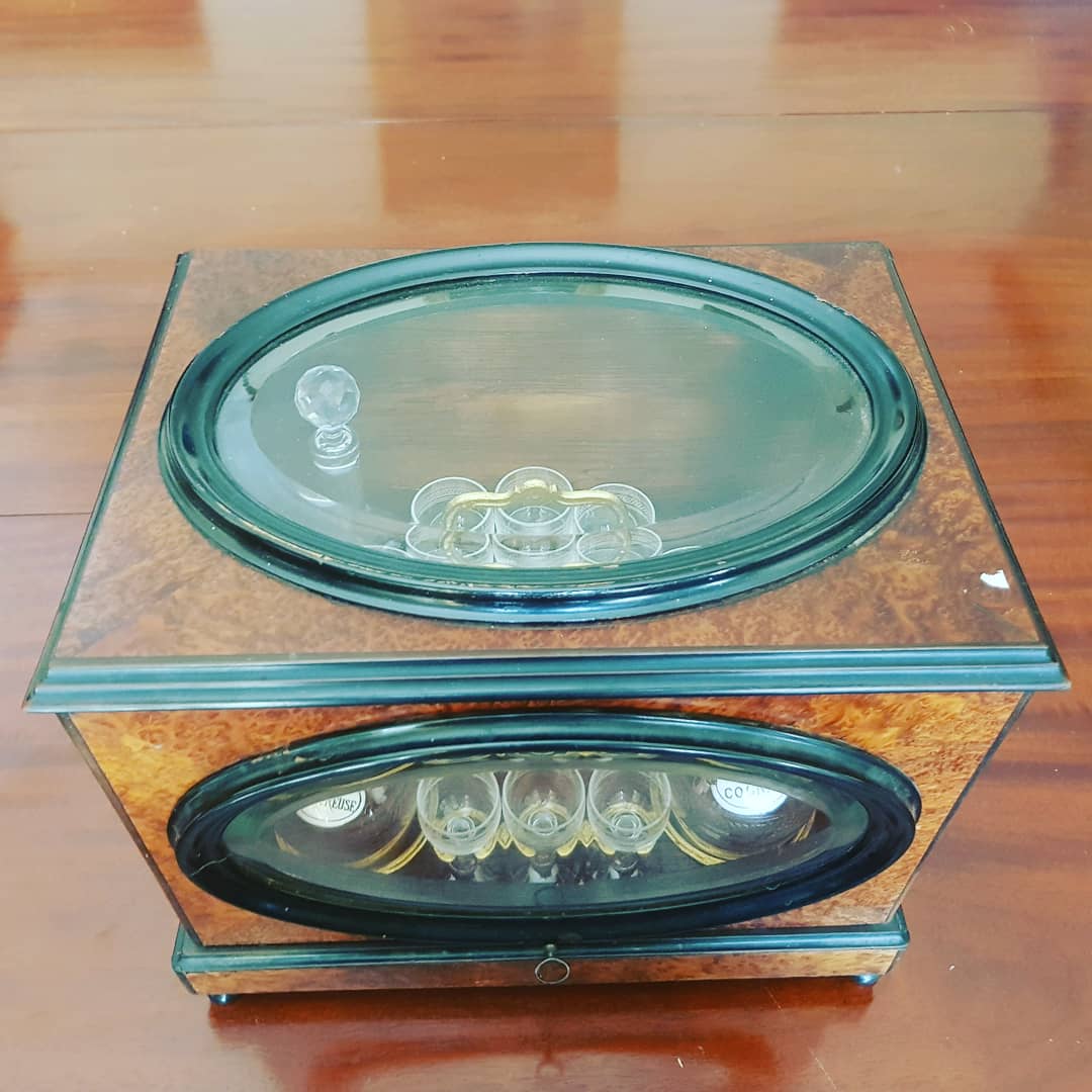 Napoleon III period liqueur cellar