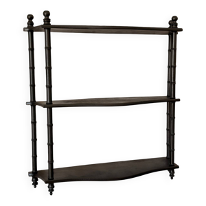 Étagère Napoléon noircie