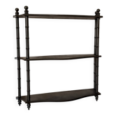 Blackened Napoleon shelf