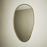 Miroir laiton  doré 52 cm