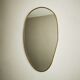Miroir laiton  doré 52 cm