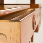 Danish teak executive desk attr. to Kai Kristiansen, 1960s