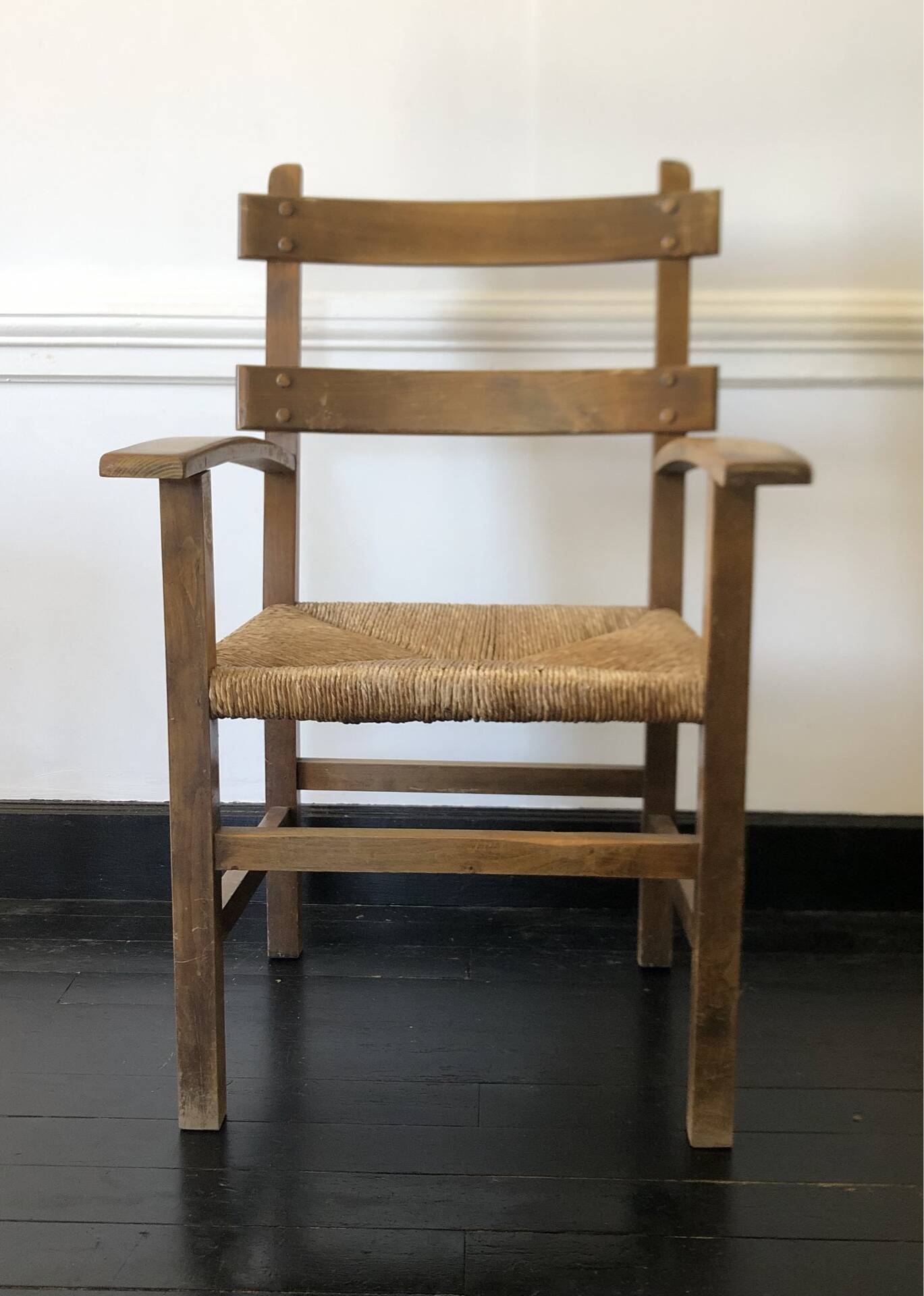 Spanish brutalist armchair circa 1960
