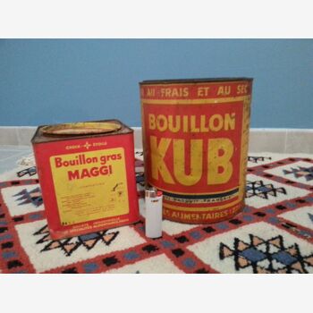 Lot grosses boîtes Kub maggie vintage