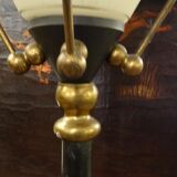 Floor lamp in painted metal