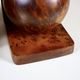 Pair of Art Deco bookends in cedar burl, France, 1930