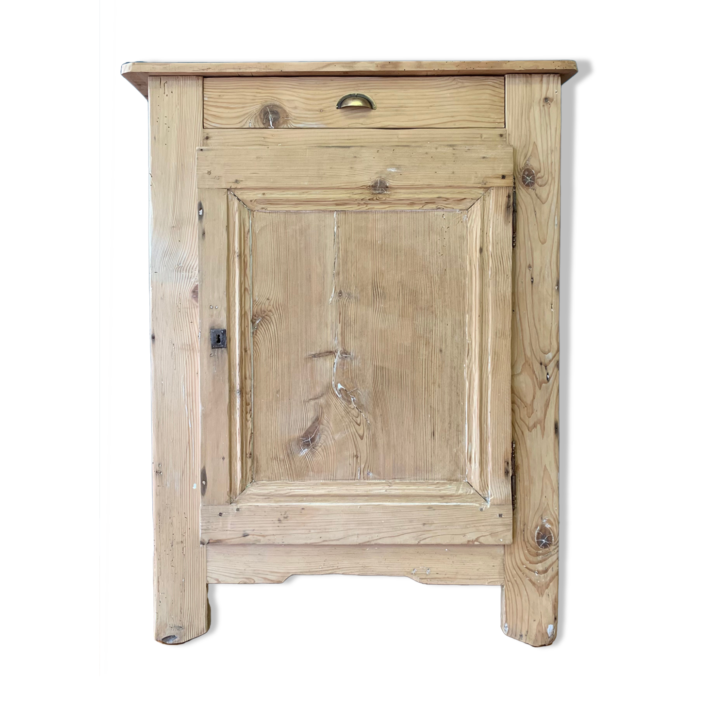 Old weathered wooden jam maker