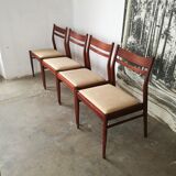 Set de 4 chaises scandinaves