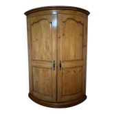 Meuble d'angle, encoignure en Mélèze, 18ème s.