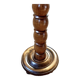 Walnut base column