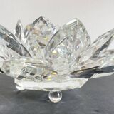 Crystal Flower Paperweight Sculpture