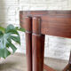 Table basse guéridon art déco en palissandre, 1920s