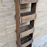 5-tier shelf in Burmese teak