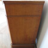 Old - Beautiful solid oak sideboard - 2 doors - 2 drawers in golden oak color