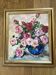 Tableau Huile sur toile signé dimension : hauteur -49 cm - largeur -44 cm-