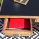 Vintage pine desk, restored