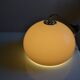 Brown gradient plastic pendant light 1970s