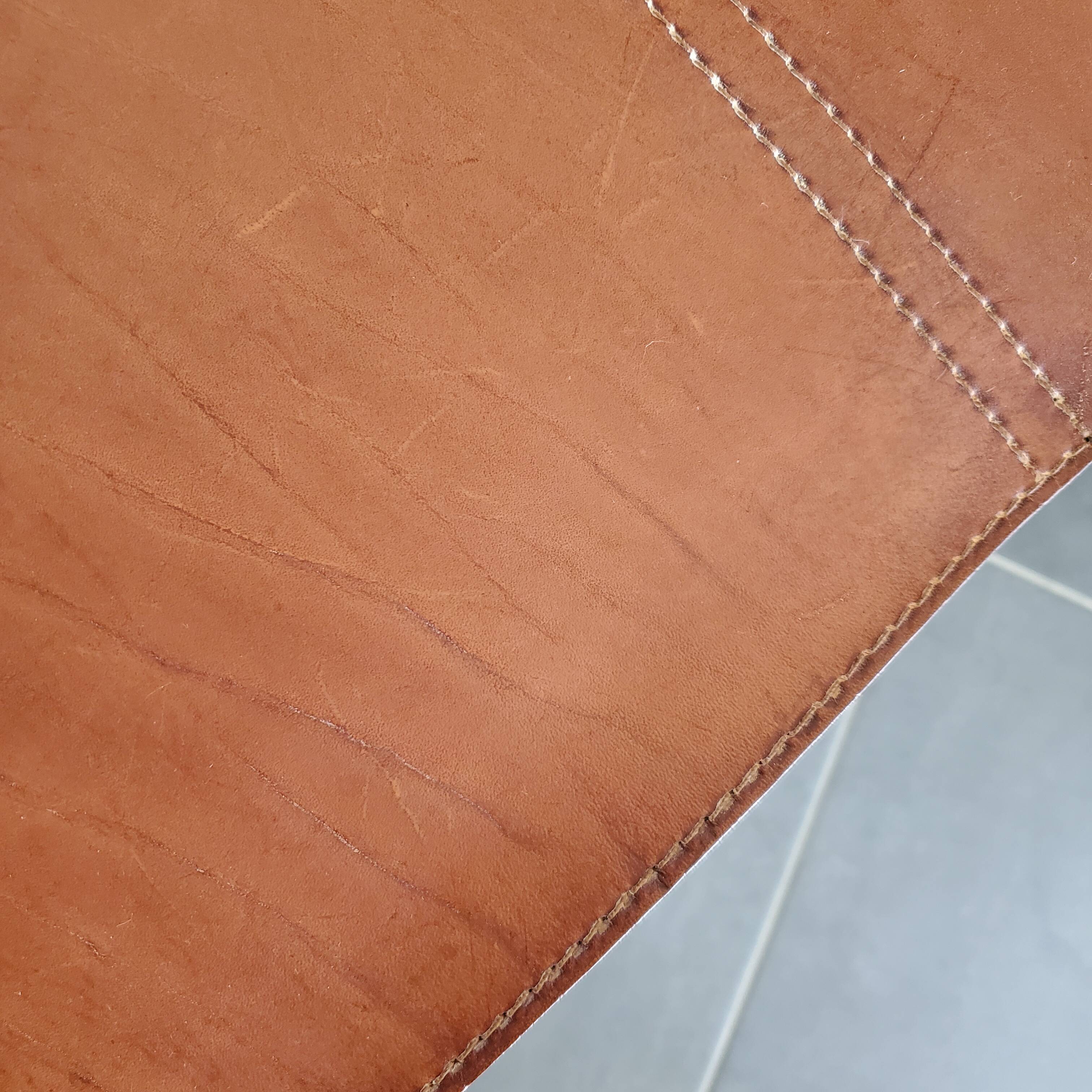 Leather armchair