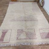 Handmade wool Berber rug 310 X 192 CM
