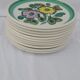 12 flat earthenware plates Boch Belgium in the mood diam 24 cm
