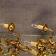 Pair of Louis XV style gilded bronze sconces