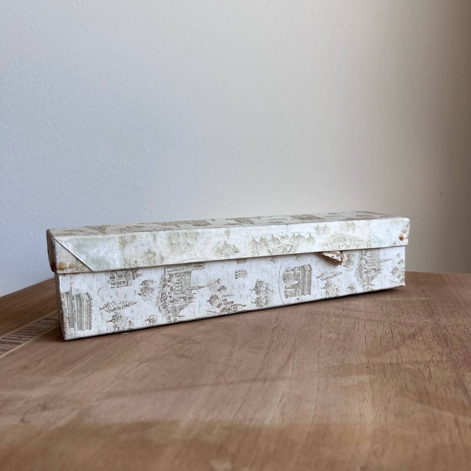 Set of 4 vintage azure blue crackled glass vases – ref. 7239