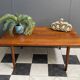 Teak rectangular coffee table by Glostrup Denmark