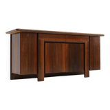 Vintage Italian walnut sideboard 1960s