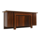 Vintage Italian walnut sideboard 1960s