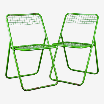 Paire de chaises Ted Net par Niels Gammelgaard