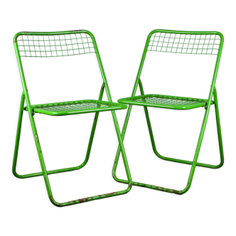 Paire de chaises Ted Net par Niels Gammelgaard
