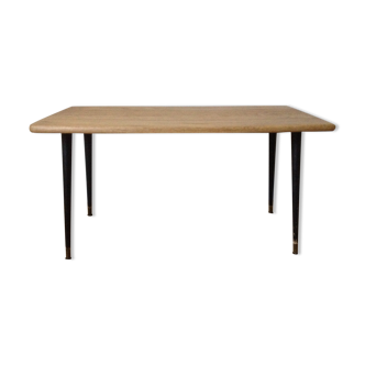 Solid oak coffee table