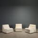 Modular armchairs Antelami Simon Gavina, design Kazuhide Takahama, 1970s