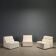Modular armchairs Antelami Simon Gavina, design Kazuhide Takahama, 1970s