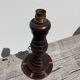 Art Deco Turned Wood Lamp Base