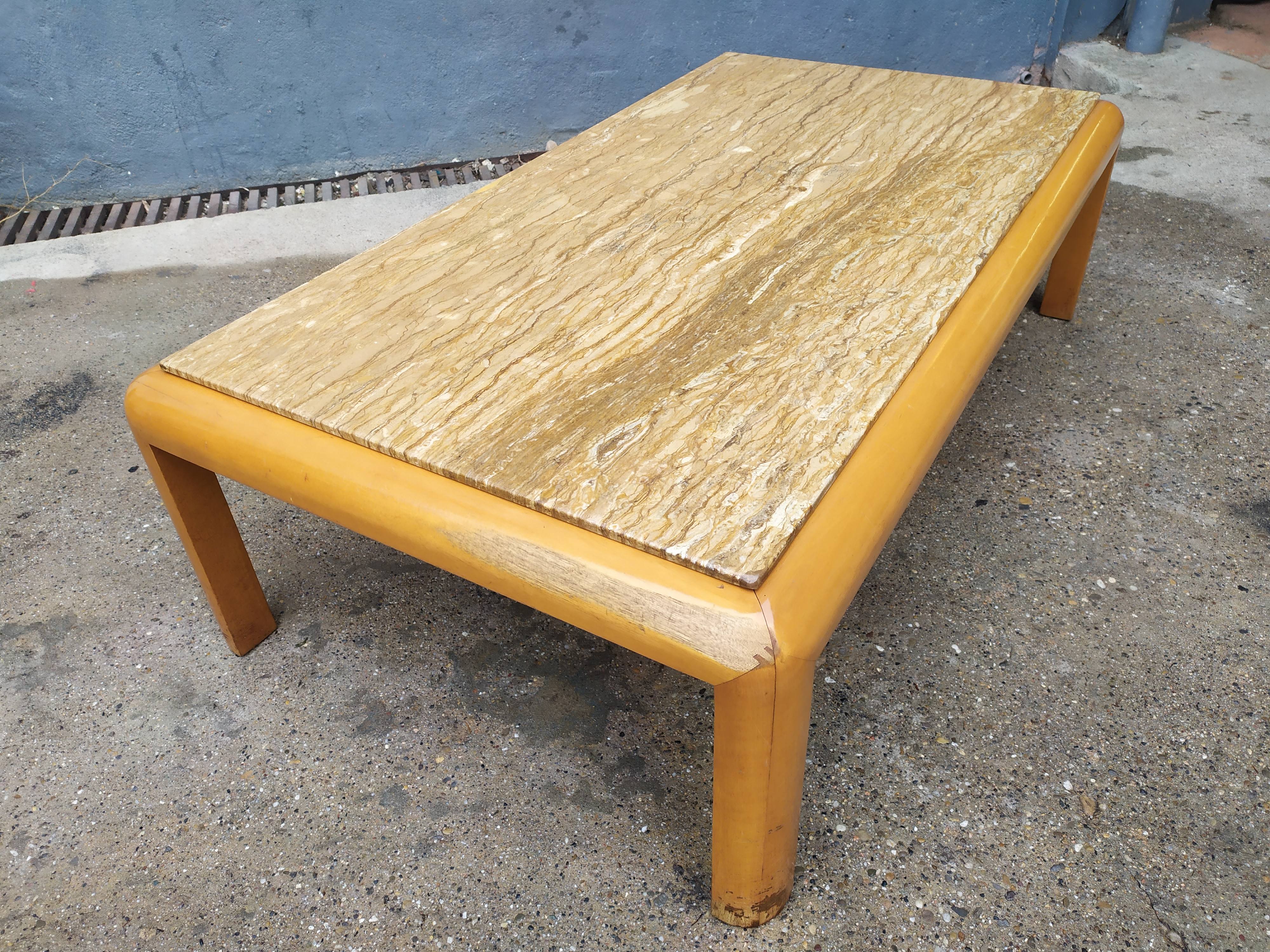 Architonic travertine coffee table