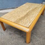 Table basse architonic en travertin