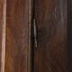 Classic Piedmontese walnut wardrobe from the early 18th century