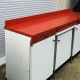 Formica sideboard with its 70' retractable table