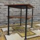 Petite table d'appoint teck Jese Möbel 1960 vintage
