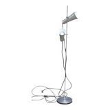 Chrome steel floor lamp 1970