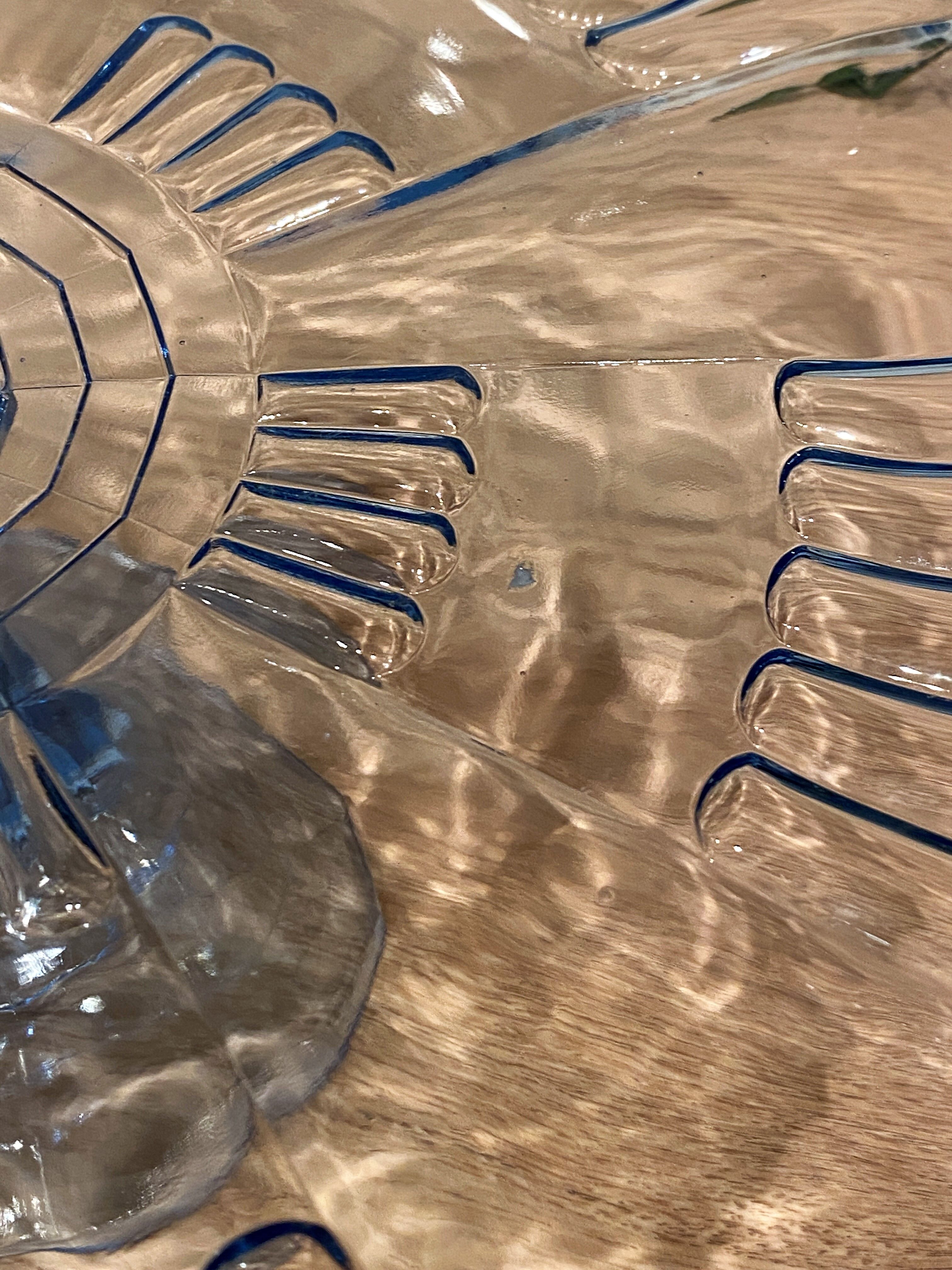 Dish, pedestal cake display