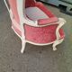 Paire de fauteuils anciens style Louis XV