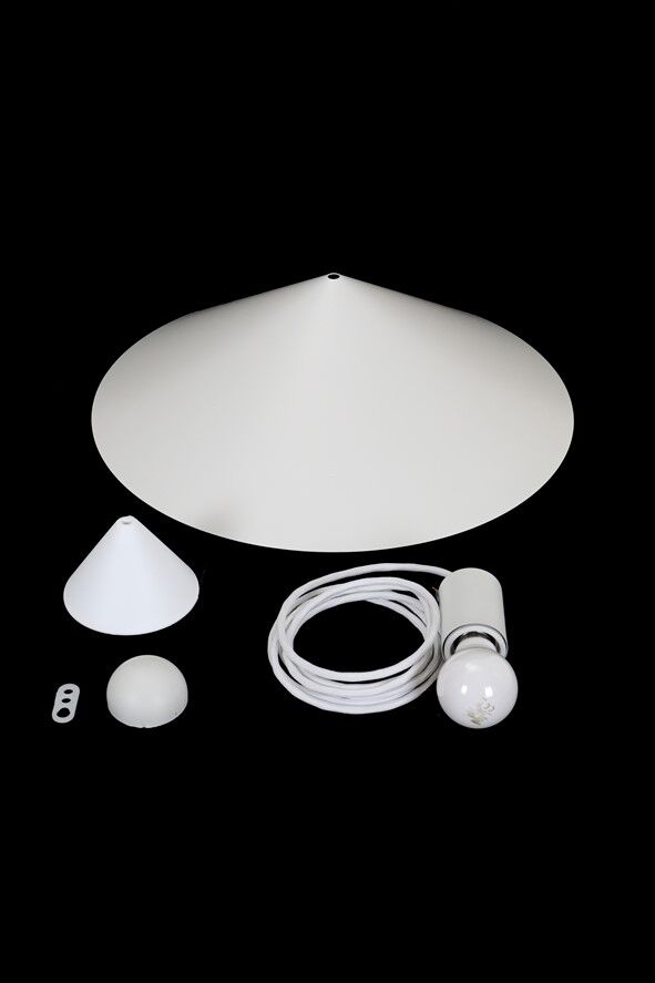 Postmodern Focus '1001' / 'Pendant No. 1' pendant lamp / Claus Bonderup / Torsten Thorup / 1970s / 1980s