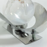 Mazzega, Pair of Murano glass sconces, 1970s