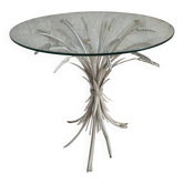 Table basse gerbe de blé fin années 1960